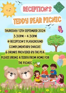 New Reception Teddy Bears Picnic